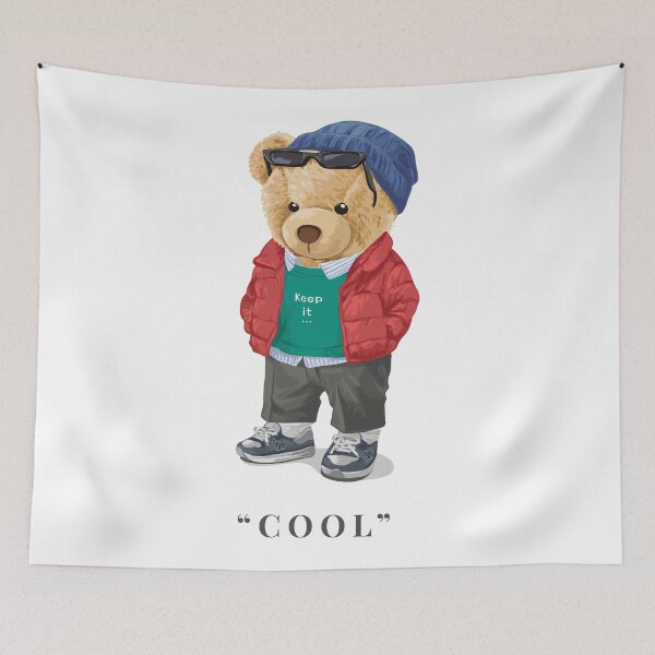 Item preview, Cool Vibes Teddy Bear designed and sold by Philip-p22.