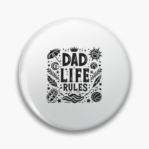 Item preview, Dad Life Rules designed and sold by Frank Ring.