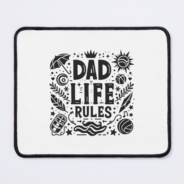 Item preview, Dad Life Rules designed and sold by Frank Ring.