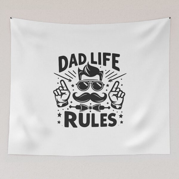 Item preview, Dad Life Rules designed and sold by Frank Ring.