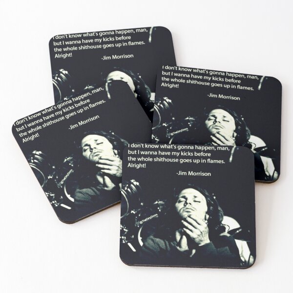 Item preview, Jim Morrison Quote | The Doors | TheAmericanPoet designed and sold by TheAmericanPoet.