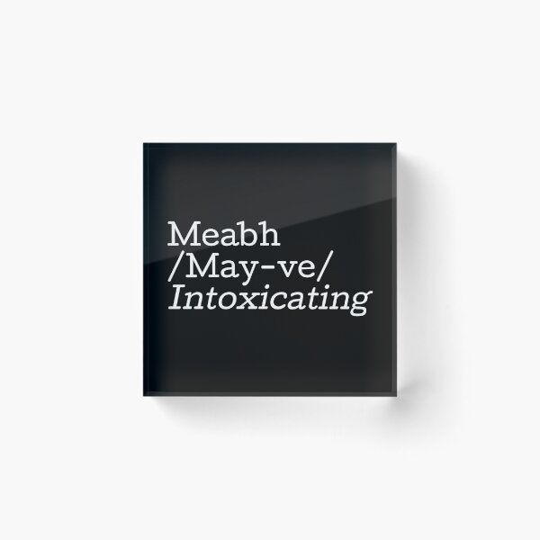 Item preview, Meabh - Irish Girl's Name designed and sold by Seorai.