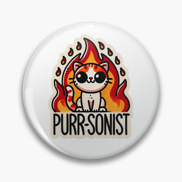 Item preview, Purr-Sonist Cat designed and sold by KockyNaTriku.