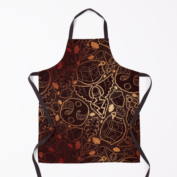 Item preview, Red & Gold Ver. Fable Pattern Oakvale Warrior Heroes Guild Seal Demon Door Bowerstone Balverine Fantasy Retro Gaming Gamer Art  designed and sold by SugaredTea.