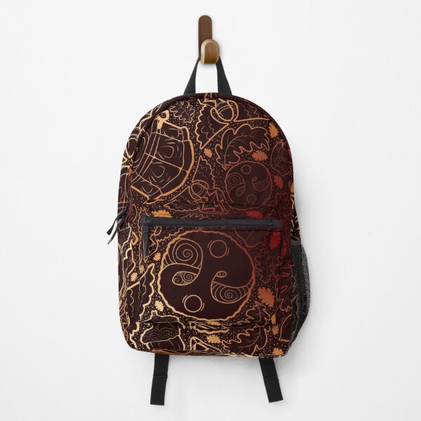Item preview, Red & Gold Ver. Fable Pattern Oakvale Warrior Heroes Guild Seal Demon Door Bowerstone Balverine Fantasy Retro Gaming Gamer Art  designed and sold by SugaredTea.