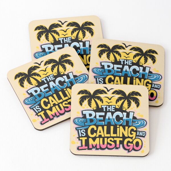 Item preview, Tropical Beach Vibes Illustration designed and sold by ZetaDream.