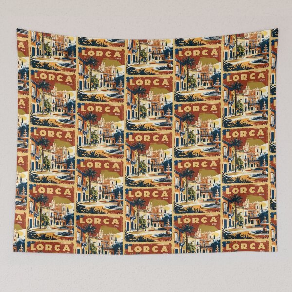 Item preview, Lorca Spain Vintage Travel Tourism designed and sold by TravelersGems.