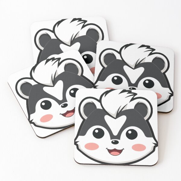 Item preview, Smiling Skunk designed and sold by OhshunStudios.