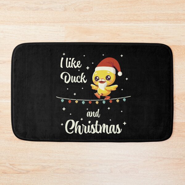 Item preview, Christmas duck on a chain of lights designed and sold by DesignbyACP.