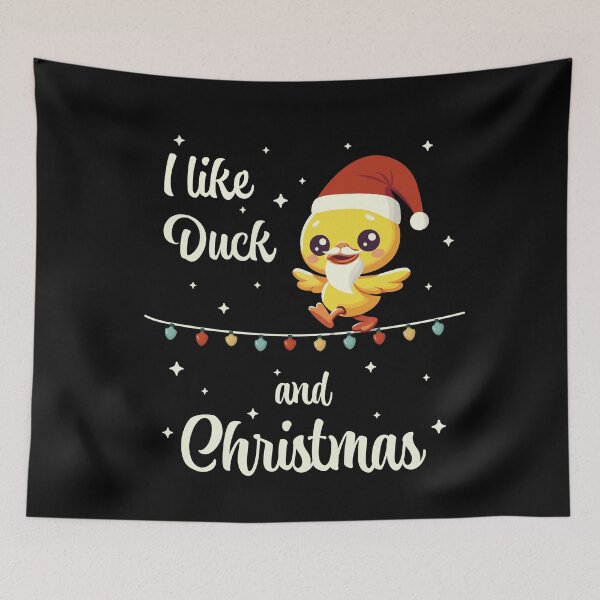 Item preview, Christmas duck on a chain of lights designed and sold by DesignbyACP.