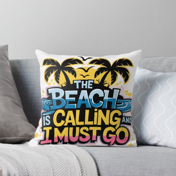 Item preview, Tropical Beach Vibes Illustration designed and sold by ZetaDream.