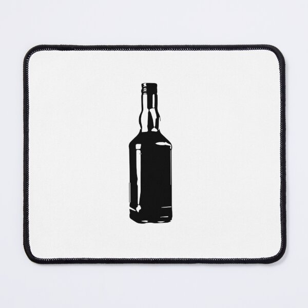 Item preview, Whiskey Bottle Silhouette designed and sold by Over & Out Designs .