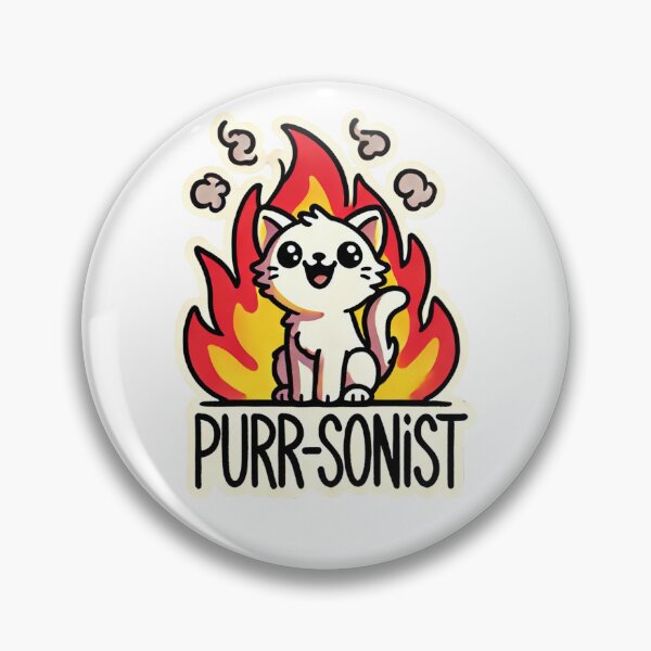 Item preview, Purr-Sonist Cat designed and sold by KockyNaTriku.