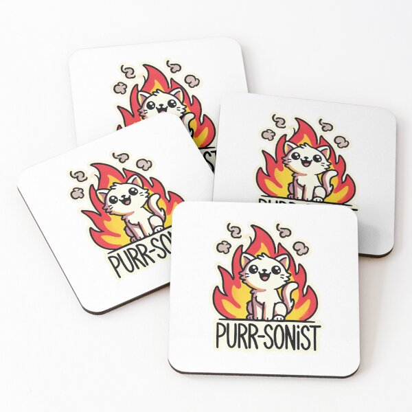 Item preview, Purr-Sonist Cat designed and sold by KockyNaTriku.