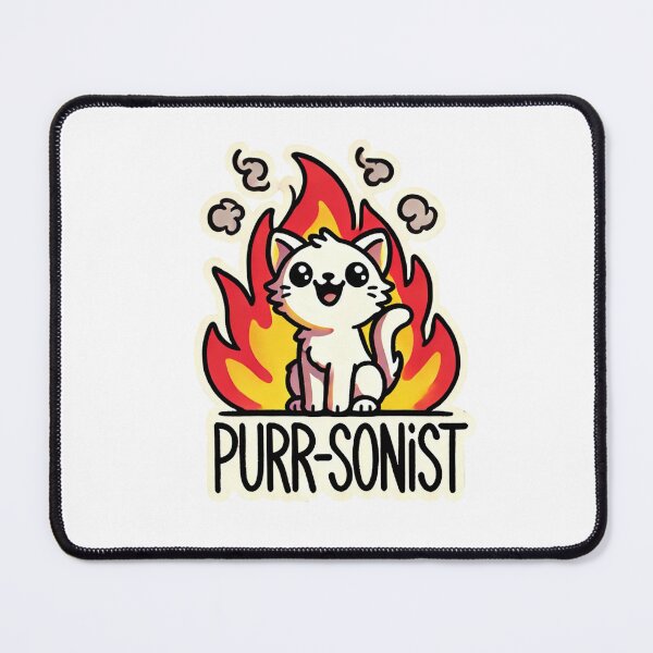 Item preview, Purr-Sonist Cat designed and sold by KockyNaTriku.