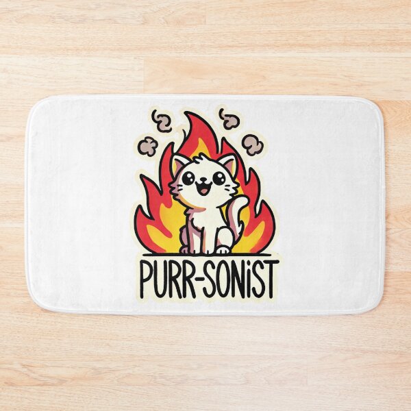 Item preview, Purr-Sonist Cat designed and sold by KockyNaTriku.