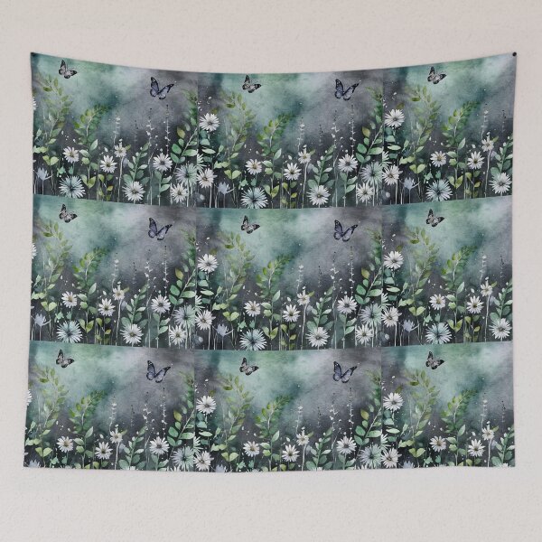 Item preview, Butterflies and Daisies  designed and sold by Ravenbluff.