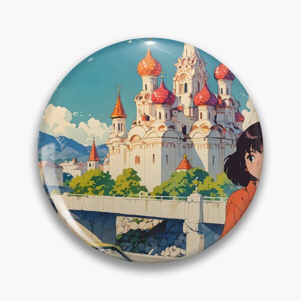 Item preview, Retro Anime Girl 80s Barnaul Russia Vintage Travel designed and sold by Retro-Anime9.