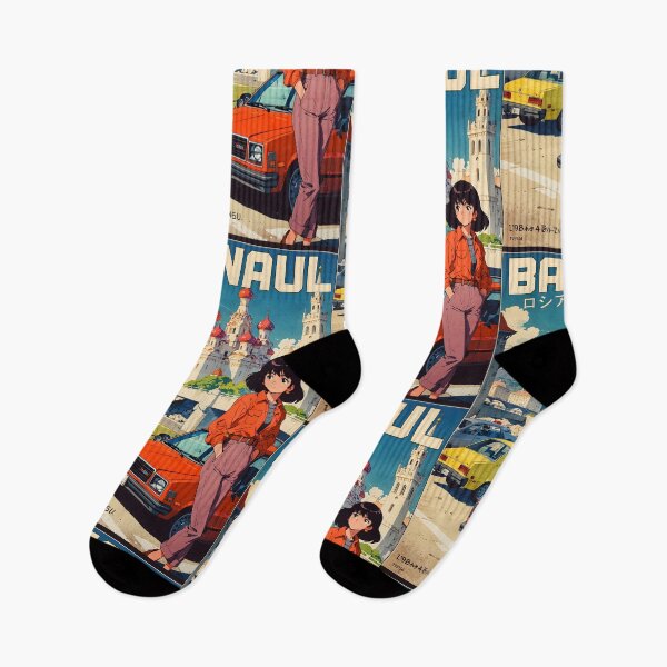 Item preview, Retro Anime Girl 80s Barnaul Russia Vintage Travel designed and sold by Retro-Anime9.