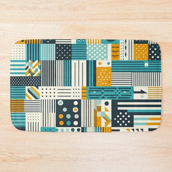 Item preview, rectangular pattern designed and sold by blackwhiteblue.