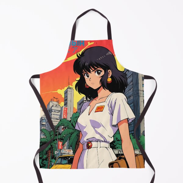 Item preview, Retro Anime Girl 80s Bucaramanga Colombia Vintage Travel designed and sold by Retro-Anime9.