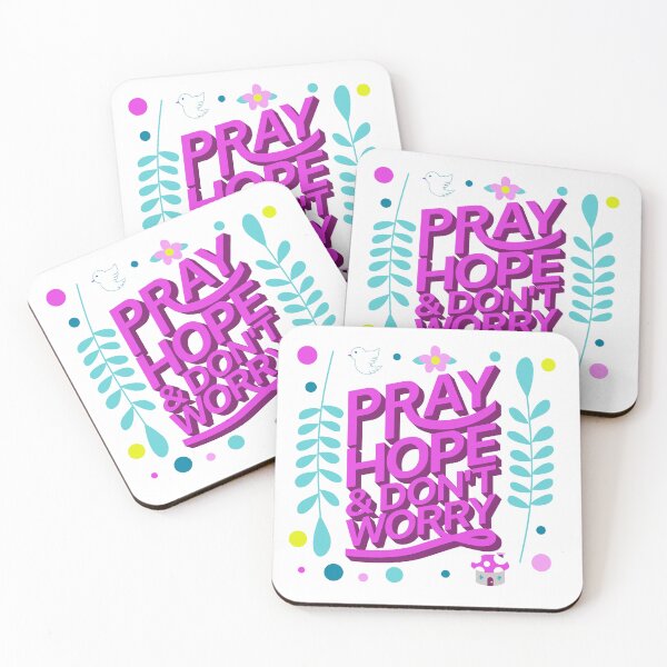 Item preview, Pray, Hope, & Don't Worry designed and sold by liraarts-us.
