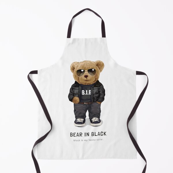 Item preview, Bear in Black - Stylish Teddy with Attitude designed and sold by Philip-p22.