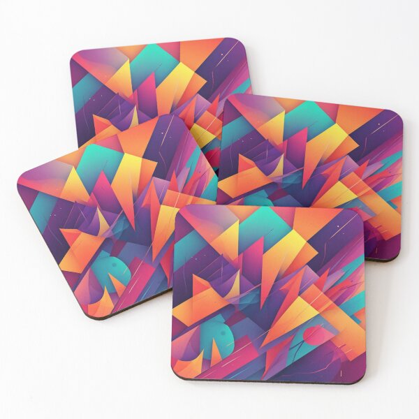 Item preview, Geometric Abstraction in Gradient designed and sold by 0penvimark.
