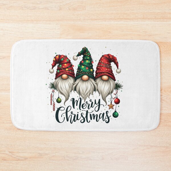 Item preview, merry christmas gnomes designed and sold by jkrphoto.