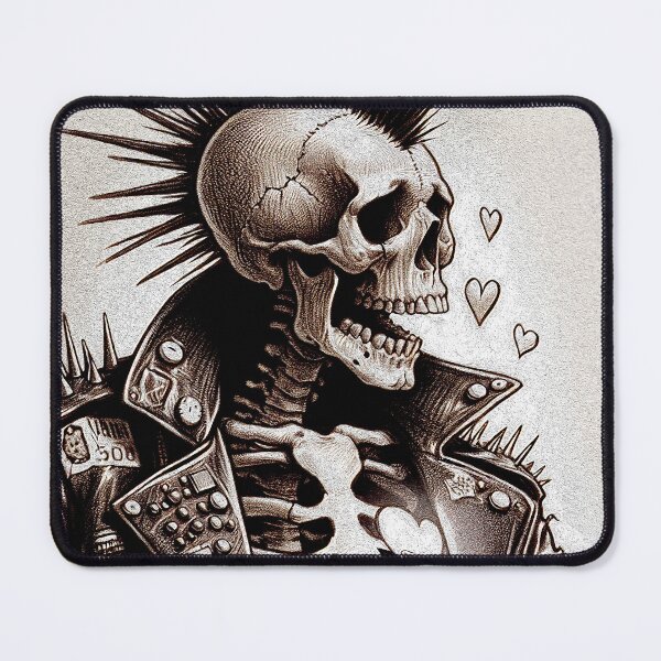 Item preview, Lovestruck Punk Rock Skeleton designed and sold by CriaCreative.