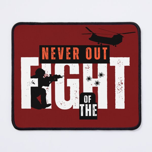 Item preview, Never Out of the Fight designed and sold by JabezFj.