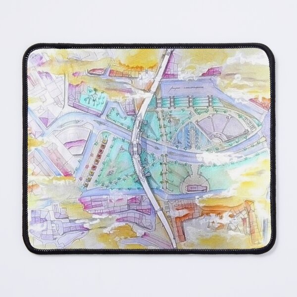 Item preview, plan of the bridge designed and sold by Tereza Pilar Art.