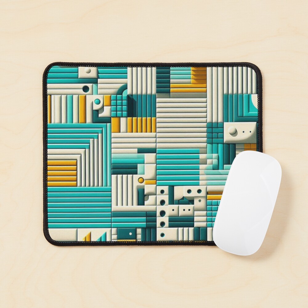 Item preview, Mouse Pad designed and sold by blackwhiteblue.