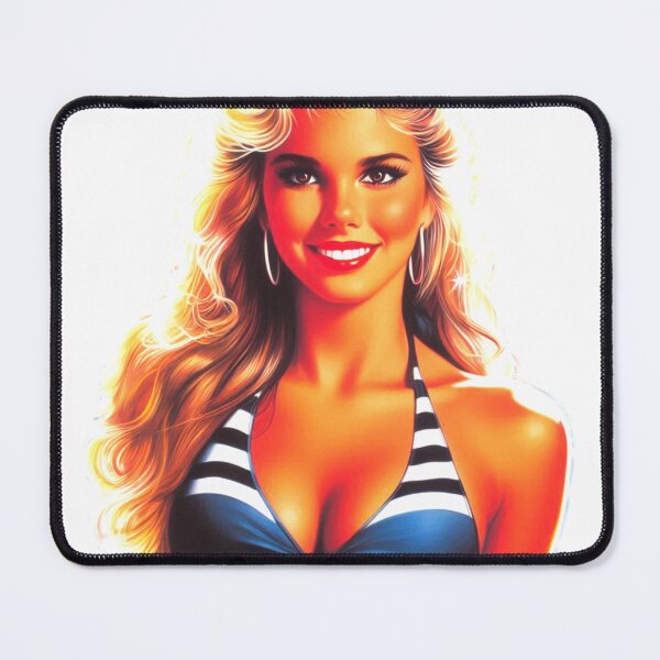 Item preview, Retro Bikini Woman designed and sold by PulpVintage.