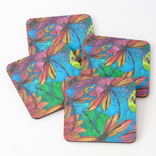 Item preview, Dragonfly Garden designed and sold by CPascoeArt.