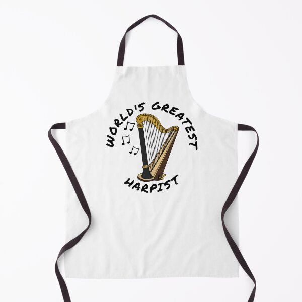 Item preview, World's Greatest Harpist, Harp Player String Musician designed and sold by doodlerob.
