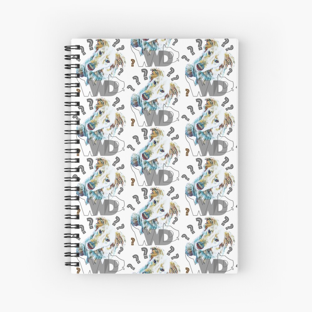 What Would Dogs Do? Mascot Spiral Notebook