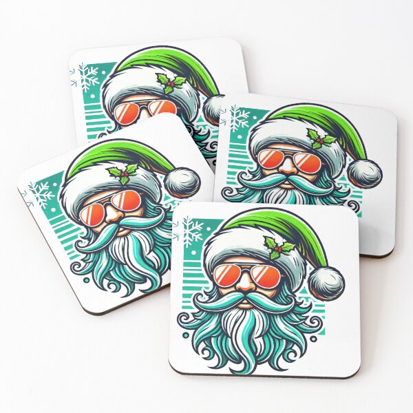 Item preview, Cool Santa in Shades Holiday Design designed and sold by AIARTIST1.