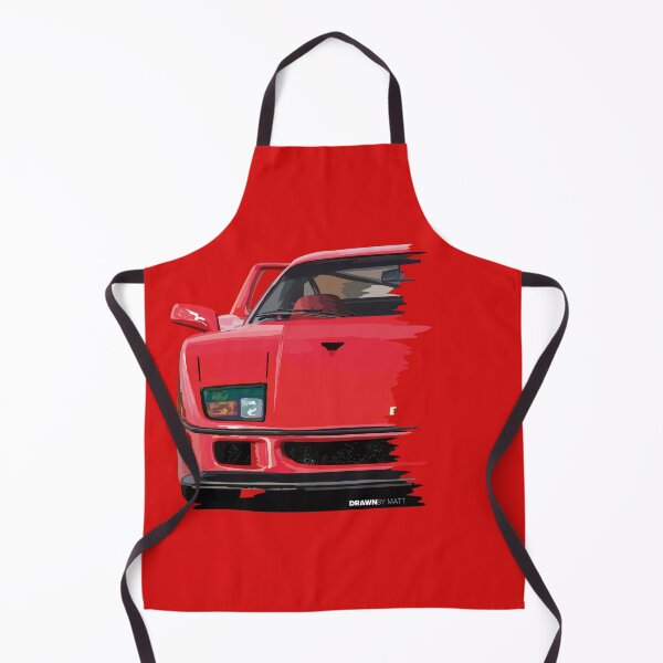 Aperçu de l'œuvre Dessin d'une voiture de sport italienne créée et vendue par DrawnByMatt.