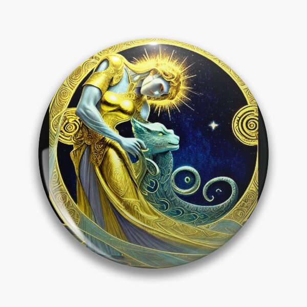 Item preview, Lady Swirl in a Deep Galaxy - Vintage Art for Apparel & Décor designed and sold by Earth Nature Creations.