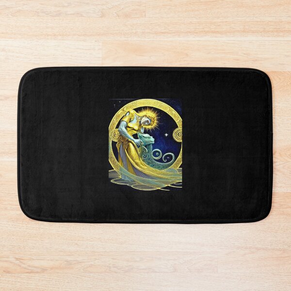 Item preview, Lady Swirl in a Deep Galaxy - Vintage Art for Apparel & Décor designed and sold by Earth Nature Creations.