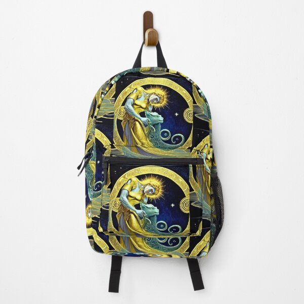 Item preview, Lady Swirl in a Deep Galaxy - Vintage Art for Apparel & Décor designed and sold by Earth Nature Creations.