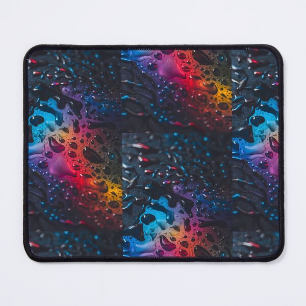 Item preview, Prismatic Raindrops Neon Bubble Universe designed and sold by ART ATTACK ZONE.