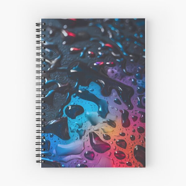 Item preview, Prismatic Raindrops Neon Bubble Universe designed and sold by ART ATTACK ZONE.