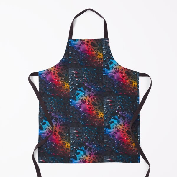Item preview, Prismatic Raindrops Neon Bubble Universe designed and sold by ART ATTACK ZONE.