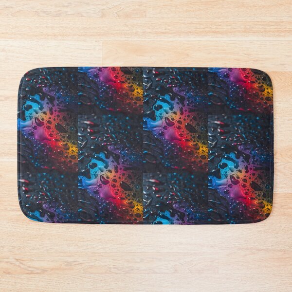 Item preview, Prismatic Raindrops Neon Bubble Universe designed and sold by ART ATTACK ZONE.