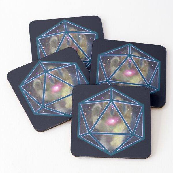 Item preview, D20 Logo: Grasp of the Dying God, Nebula designed and sold by AWinterBlaze.