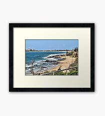Mooloolaba Beach Framed Print