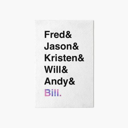 Artikel-Vorschau von SNL Besties aus den frühen 00ern: Helvetica Ampersand-Liste, designt und verkauft von StreetnSour.
