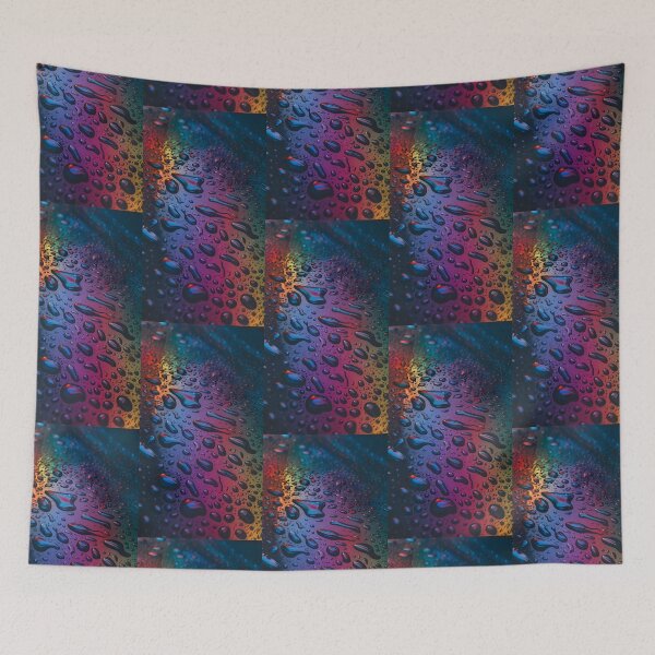 Item preview, Copia de Prismatic Raindrops Neon Bubble Universe designed and sold by ART ATTACK ZONE.